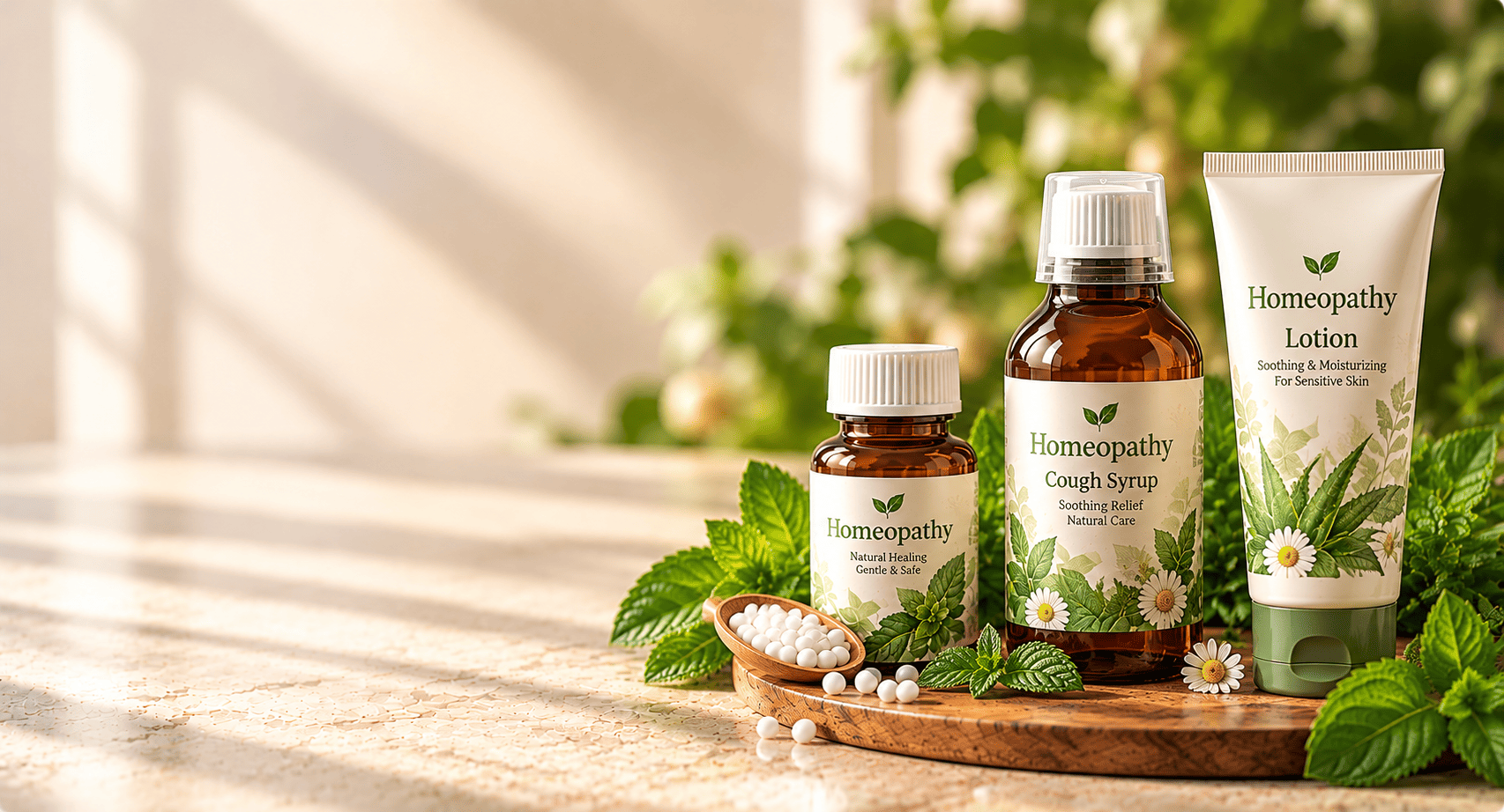 Homeopathy – pilihan rawatan alternatif dalam bentuk pelet kecil yang mudah diambil.